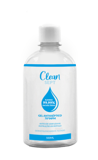 Clean Sept - Álcool gel e Serviço de Sanitização e Desinfecção.