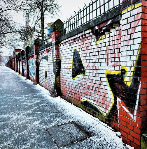 Wall of Graffiti in Berlin Westend