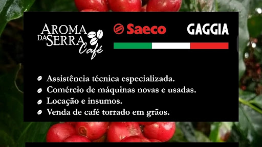 Assistência Técnica SAECO - GAGGIA de Máquinas de Café, Aroma da Serra Café