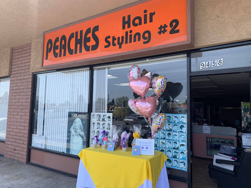 Peaches' Hair Styling