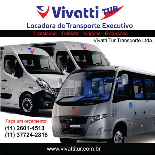 Vivatti Tur | Aluguel de vans e Mircro- Ônibus | Translado | Fretamento