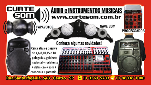 Curte Som Audio e Instrumentos Musicais
