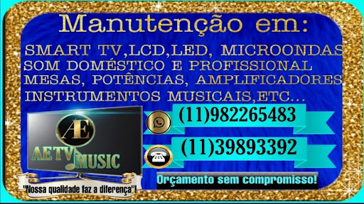 AE TV MUSIC ASSISTÊNCIA TÉCNICA