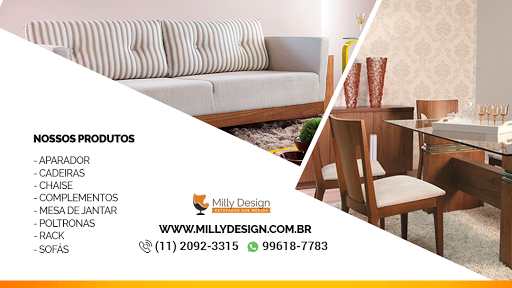 Milly Design - Estofados (sofás) Sob Medida