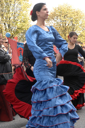 Flamencostudio La Perla Azul auf der Schanze mit La Carolina