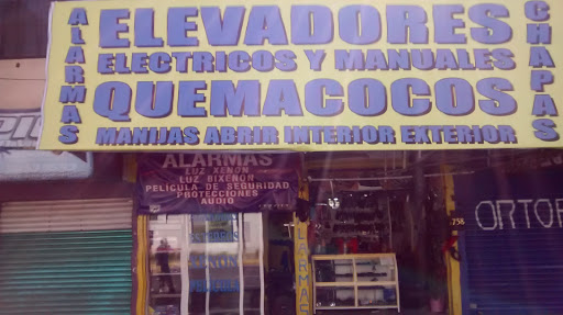 ELEVADORES Y QUEMACOCOS Chapas Manijas Interior Y Exterior