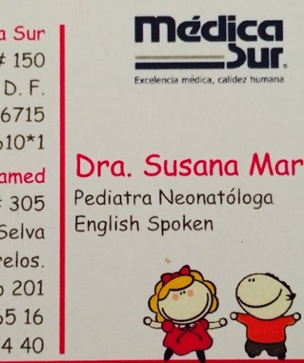 Dra. Susana Martinez Nava, Neonatólogo