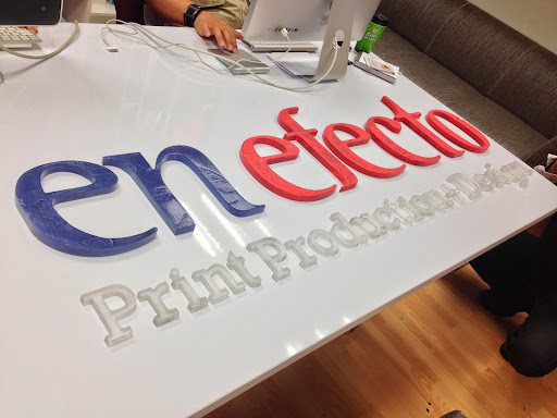 Enefecto Print Production + Digital + Design