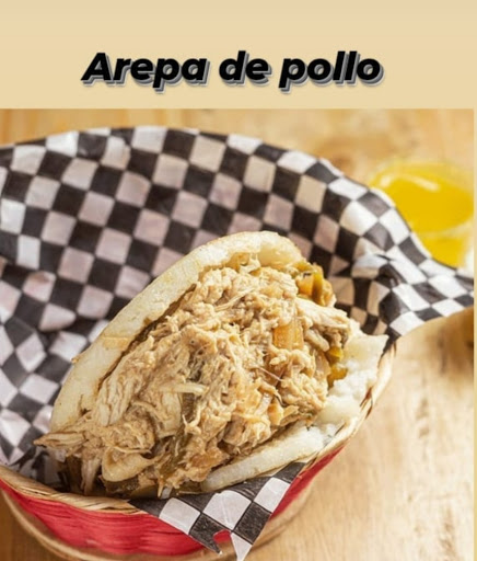 Taco y Arepa comida colombiana