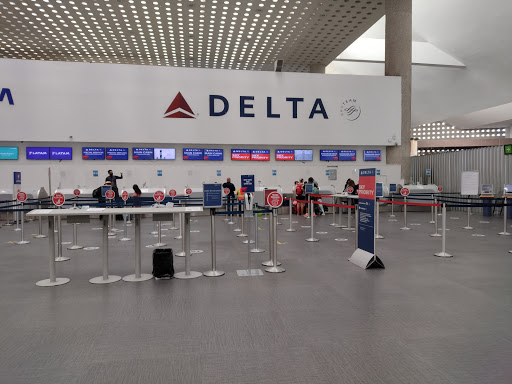 Delta Airlines check-in counters