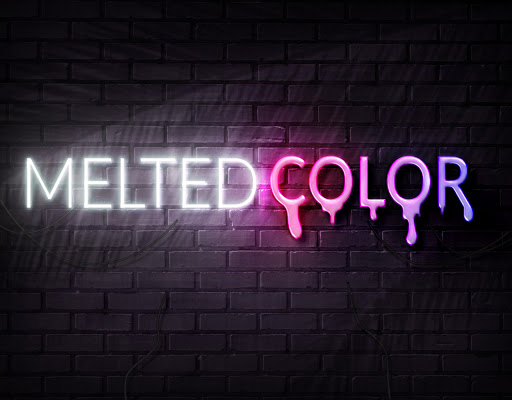 Melted Color Media