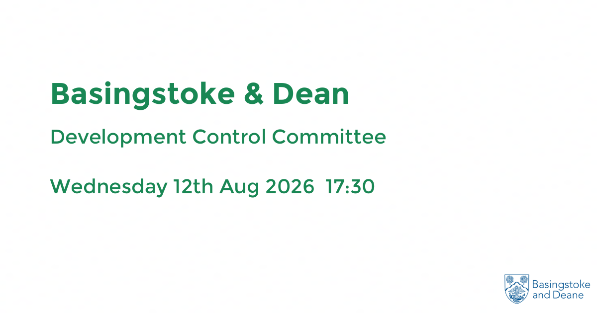 Meeting - Development Control Committee - Basingstoke & Dean