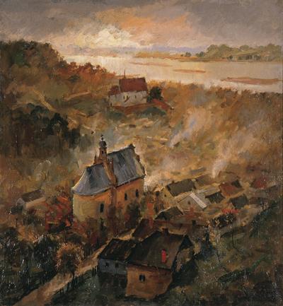 KAZIMIERZ - WIDOK Z GóRY TRZECH KRZYżY