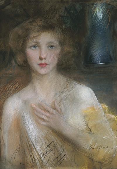 PORTRET MłODEJ KOBIETY