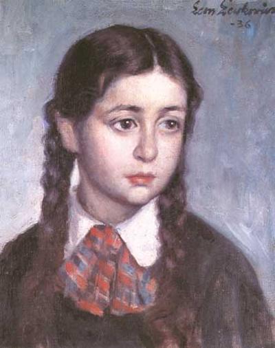 PORTRET DZIEWCZYNKI Z WARKOCZAMI