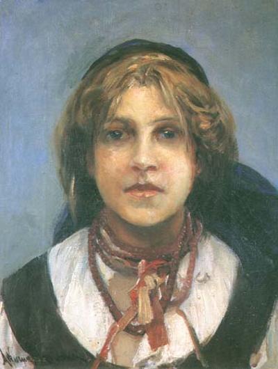 DZIEWCZYNA W LUDOWYM STROJU