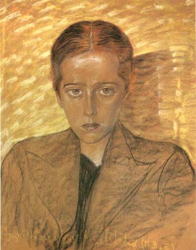 PORTRET MłODEJ KOBIETY