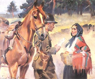 ŻOłNIERZ I DZIEWCZYNA