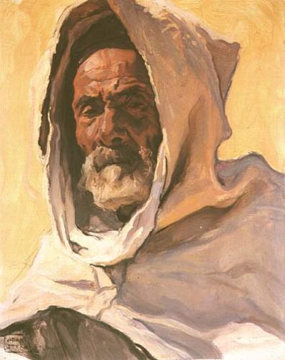 GłOWA ARABA Z EL OUED