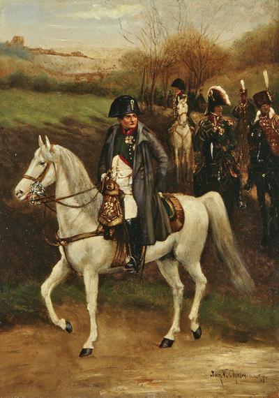 NAPOLEON NA BIAłYM KONIU