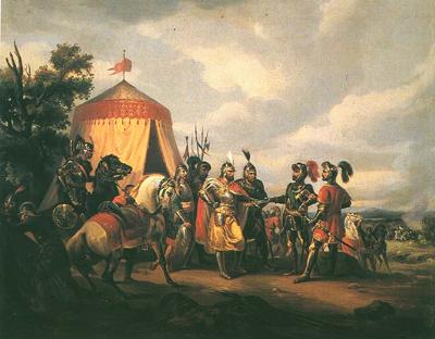 PRZED BITWą POD GRUNWALDEM, 1852