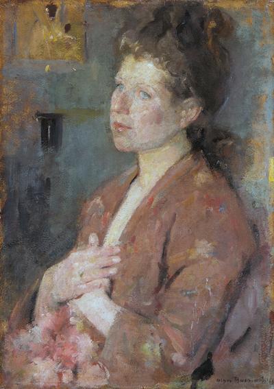 PORTRET MłODEJ KOBIETY