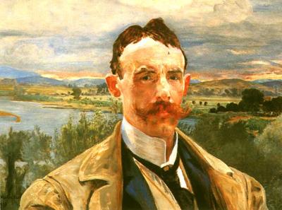 PORTRET MALARZA JóZEFA KARMAńSKIEGO