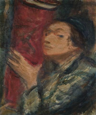 AUTOPORTRET Z TORĄ, 1928-1935