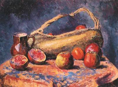 MARTWA NATURA Z OWOCAMI