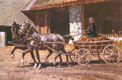 KONIE W ZAPRZęGU