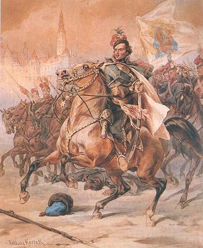 KAZIMIERZ PUłASKI POD CZęSTOCHOWą