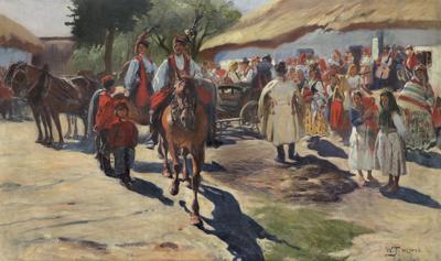 WESELE W BRONOWICACH, 1912