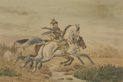 LUZAK W POCHODZIE, 1892