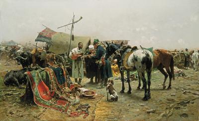 JARMARK W BAłCIE NA PODOLU, 1886