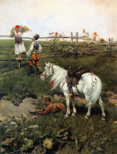 KOZAK I DZIEWCZYNA
