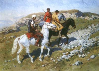CZERKESI W GóRACH KAUKAZU