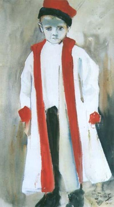 PORTRET CHłOPCZYKA W KRAKOWSKIEJ SUKMANIE