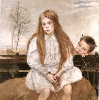 WIOSNA - DZIEWCZYNKA I FAUN