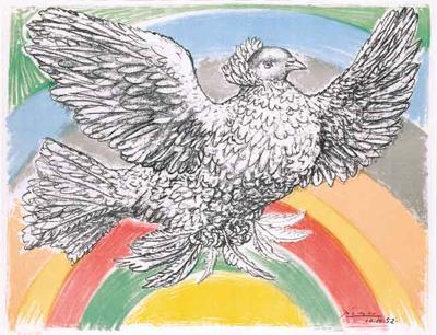 COLOMBE VOLANT (A L'ART-EN-CIEL)
