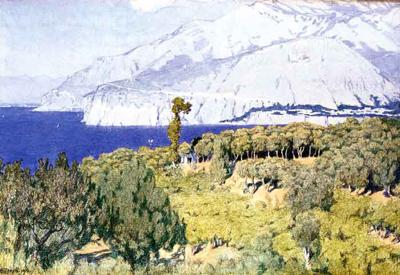 PEJZAż WłOSKI - CAPRI