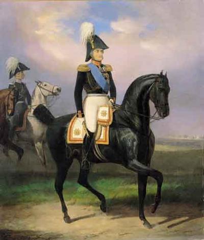 PORTRET KONNY FELDMARSZAłKA PASKIEWICZA