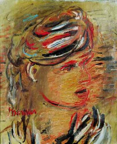 PORTRET KOBIETY W ZAWOJU