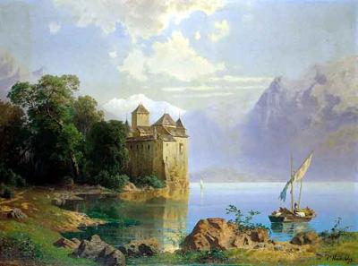 WIDOK ZAMKU CHILLON