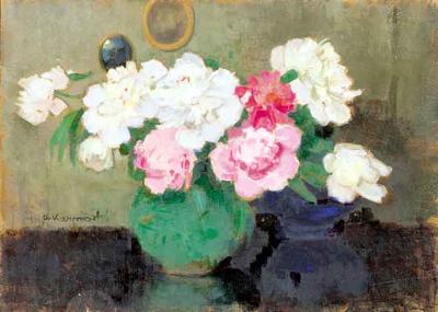 RóżOWE I BIAłE PEONIE