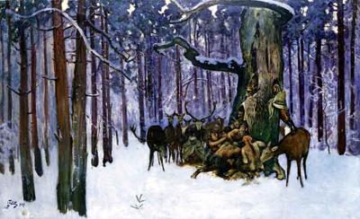 BAJKA LEśNA - ZIMA