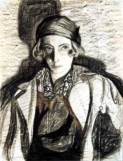PORTRET E. DUNIN-BORKOWSKIEJ/PORTRET MężCZYZNY