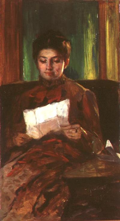 CZYTAJąCA LIST