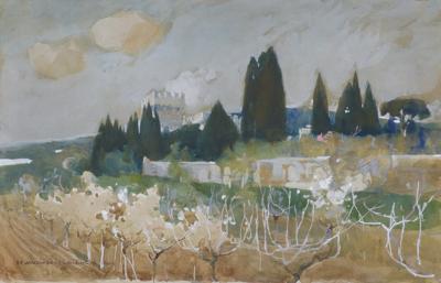 WIOSNA WE FLORENCJI, 1904