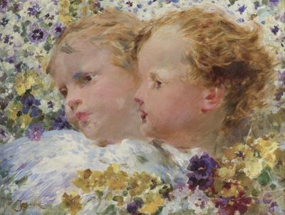 DZIECI I KWIATY, OK. 1904