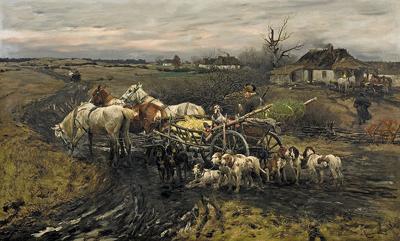 AWANGARDA MYŚLIWSKA, OK. 1880